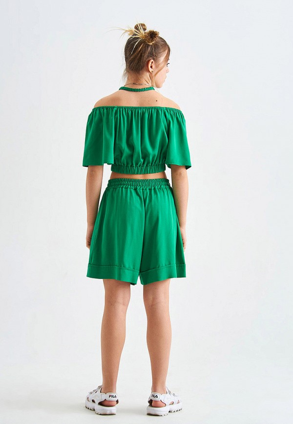 Блуза Smena зеленый, размер 134, фото 5