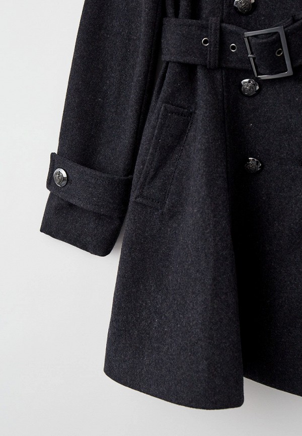 Пальто Aviva серый, размер 134, фото 3