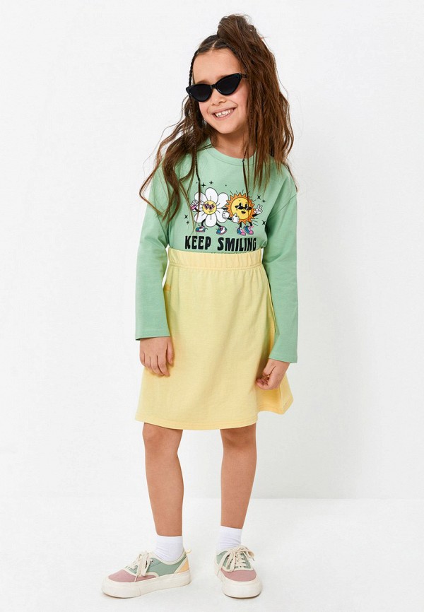 Юбка Acoola желтый, размер 128, фото 4