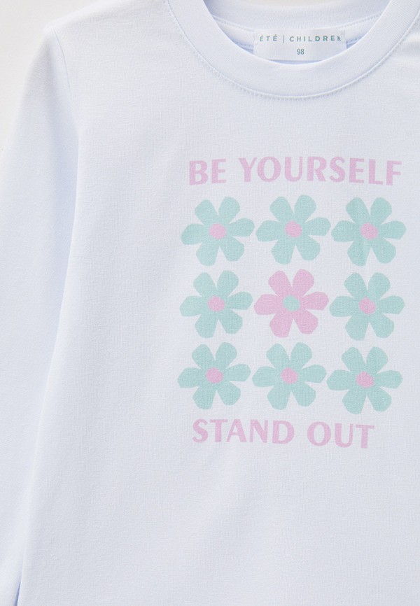 Лонгслив Ete Children голубой, размер 104, фото 3