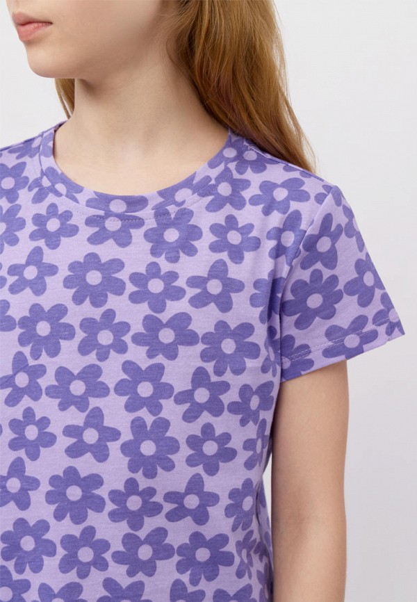 Футболка Modis фиолетовый, размер 158, фото 5