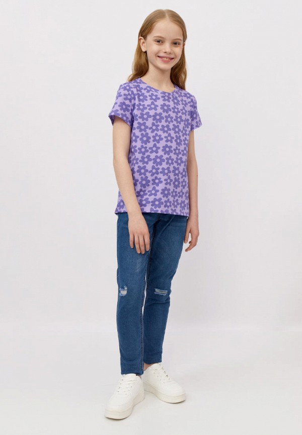 Футболка Modis фиолетовый, размер 158, фото 3