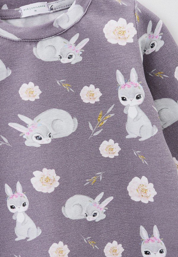 Платье Ete Children серый, размер 110, фото 3