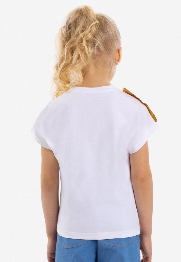 Футболка Kapika белый, размер 104, фото 4