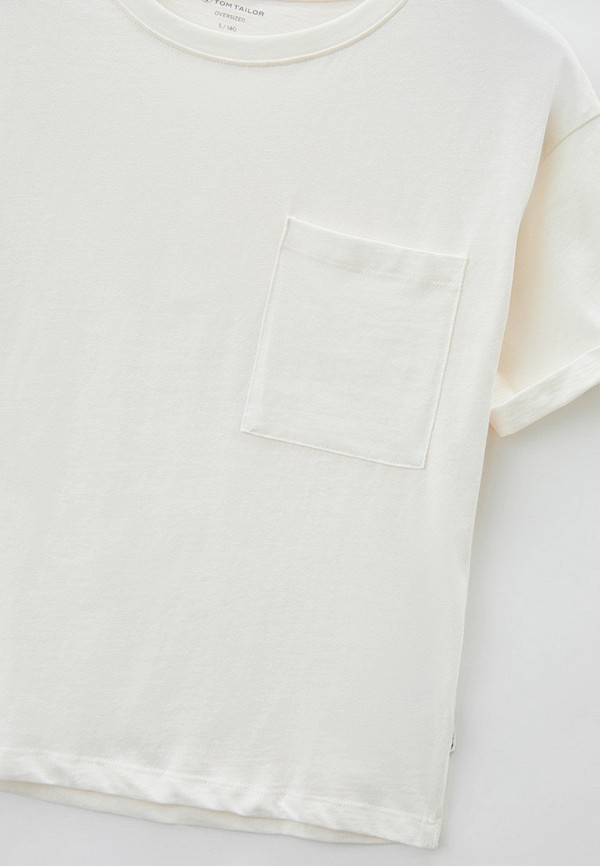 Футболка Tom Tailor бежевый, размер 176, фото 3