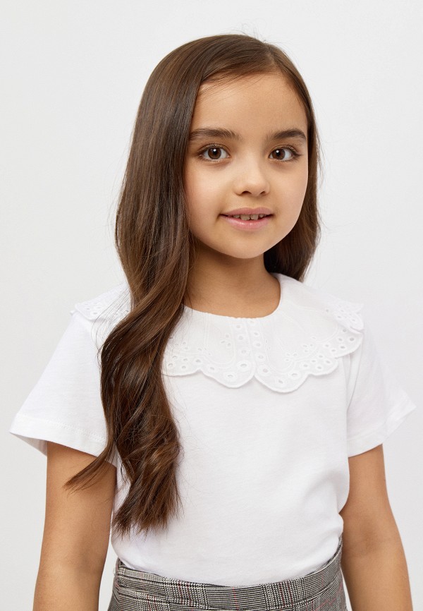 Футболка Modis белый, размер 122, фото 4