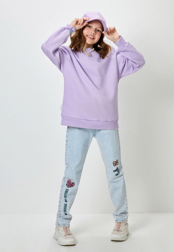 Свитшот Acoola фиолетовый, размер 134, фото 6