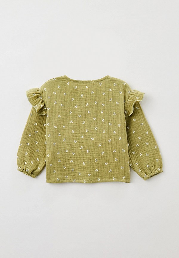 Блуза Ete Children зеленый, размер 110, фото 2