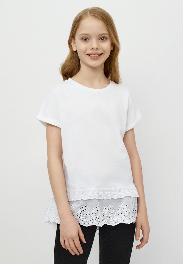 Футболка Modis белый, размер 128, фото 4