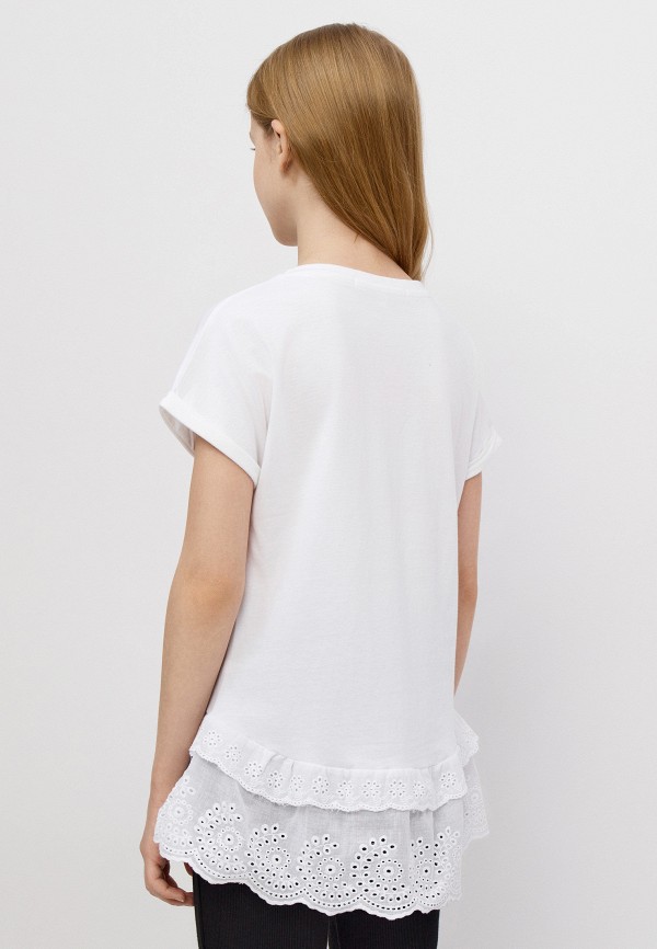 Футболка Modis белый, размер 128, фото 6