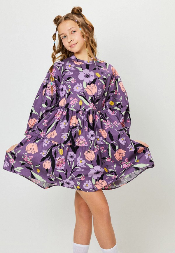 Платье Acoola фиолетовый, размер 146, фото 7