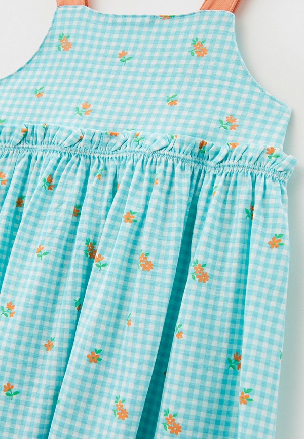 Сарафан O'stin голубой, размер 128, фото 3