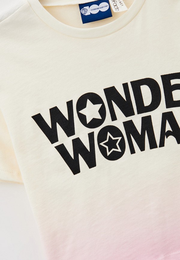 Футболка D&F бежевый, размер 11, фото 3