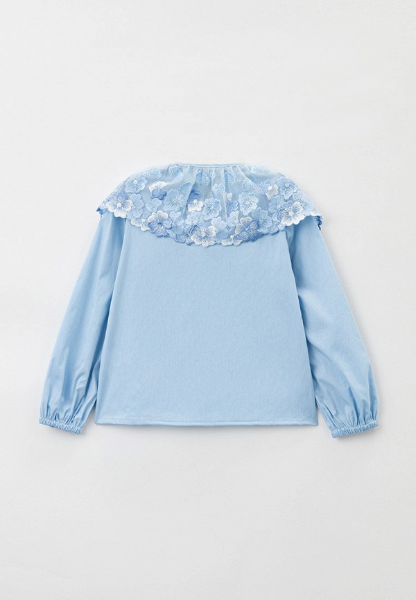 Блуза Ete Children голубой, размер 128, фото 2