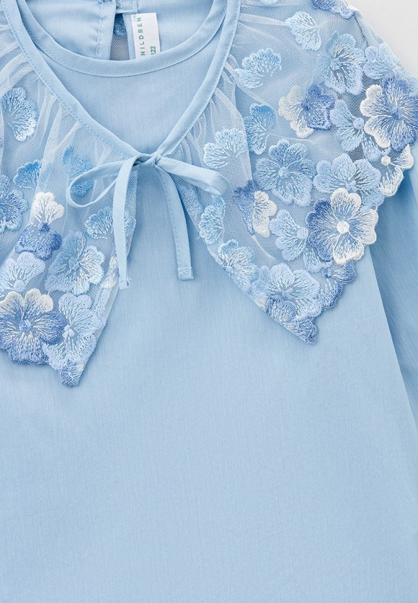 Блуза Ete Children голубой, размер 128, фото 3