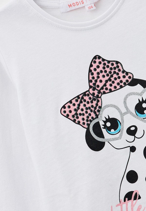 Лонгслив Modis белый, размер 104, фото 3