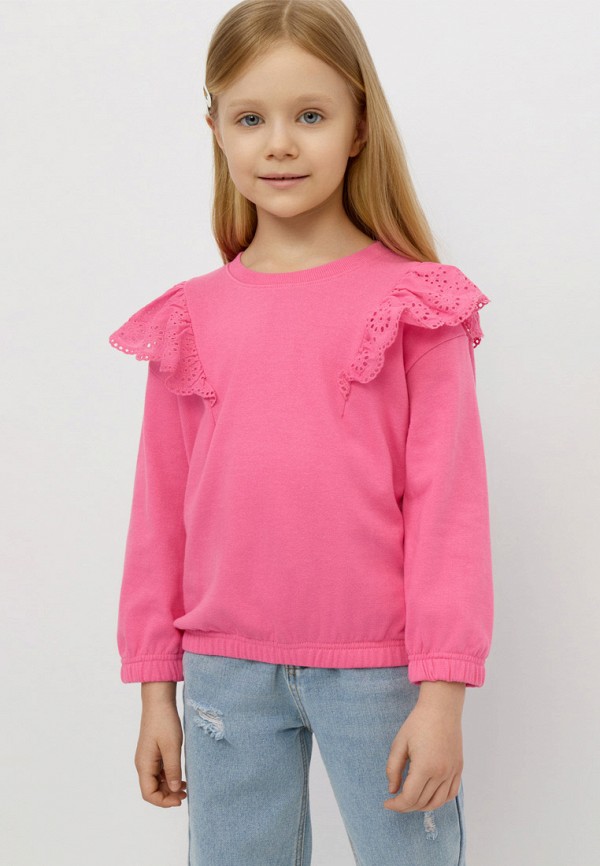 Свитшот Modis розовый, размер 98, фото 4