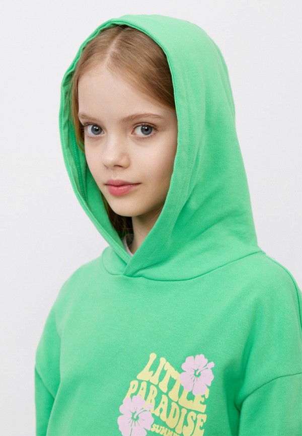 Худи Modis зеленый, размер 128, фото 7