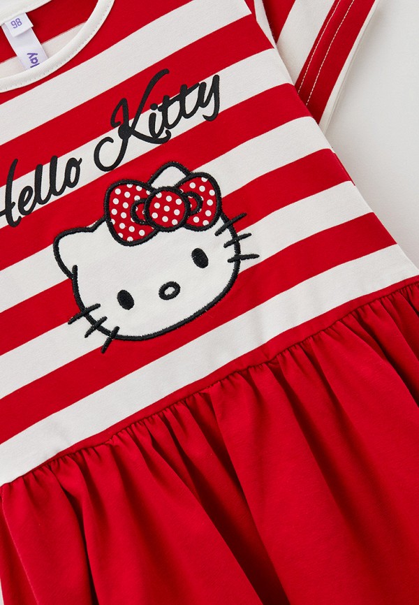 Платье PlayToday красный, размер 122, фото 3