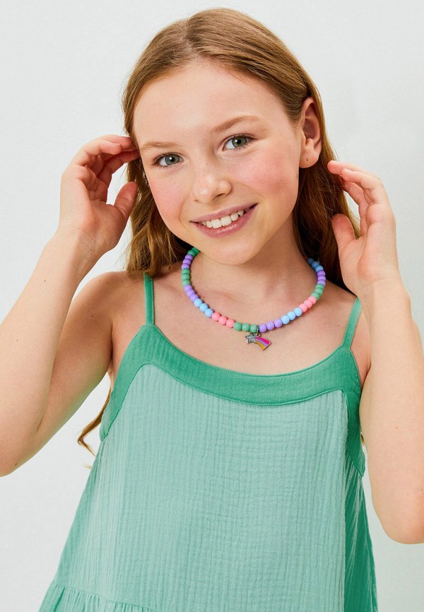 Сарафан Acoola бирюзовый, размер 134, фото 6