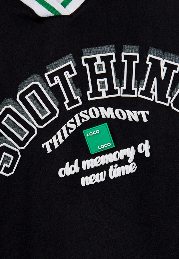 Поло Locoloco All For Junior черный, размер 164, фото 3