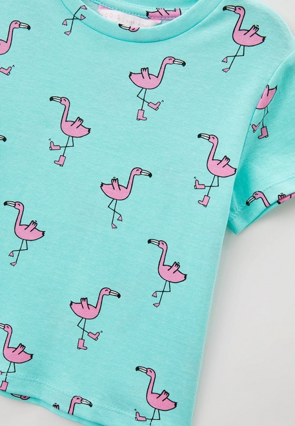 Футболка Modis бирюзовый, размер 110, фото 3