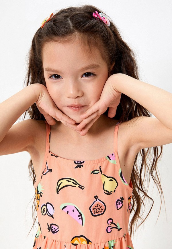 Сарафан Acoola оранжевый, размер 140, фото 5