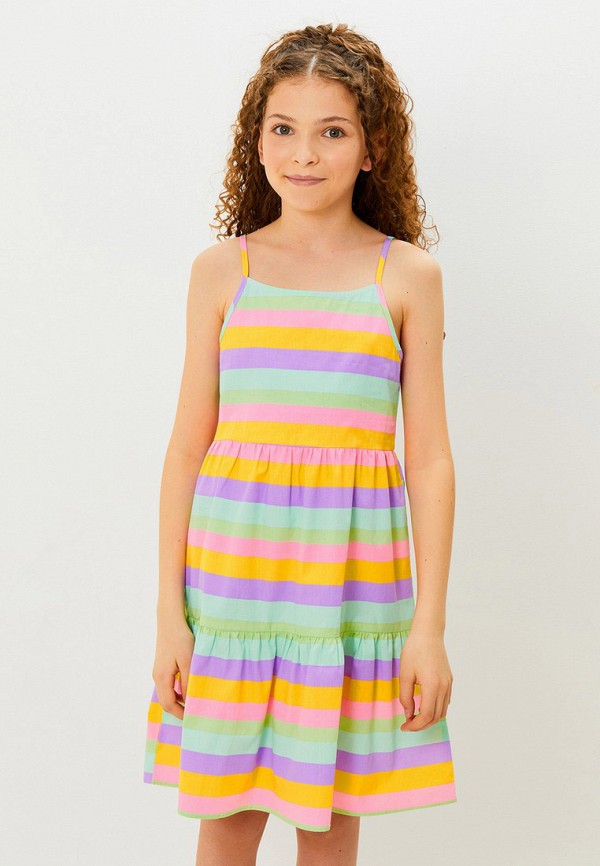 Сарафан Acoola разноцветный, размер 134, фото 4