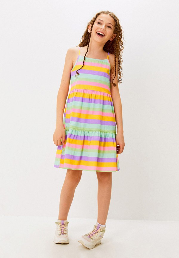 Сарафан Acoola разноцветный, размер 134, фото 5