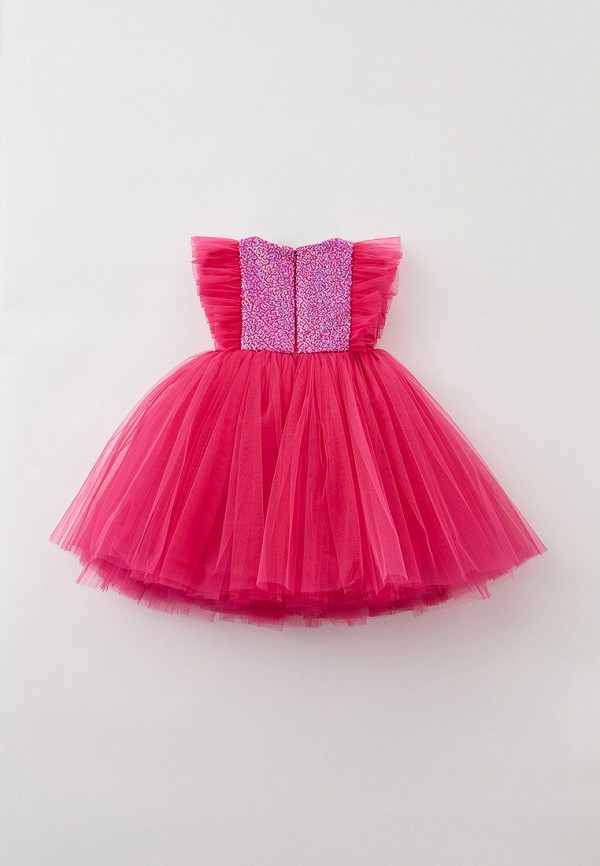 Платье Mimpi Lembut фуксия, размер 92, фото 2