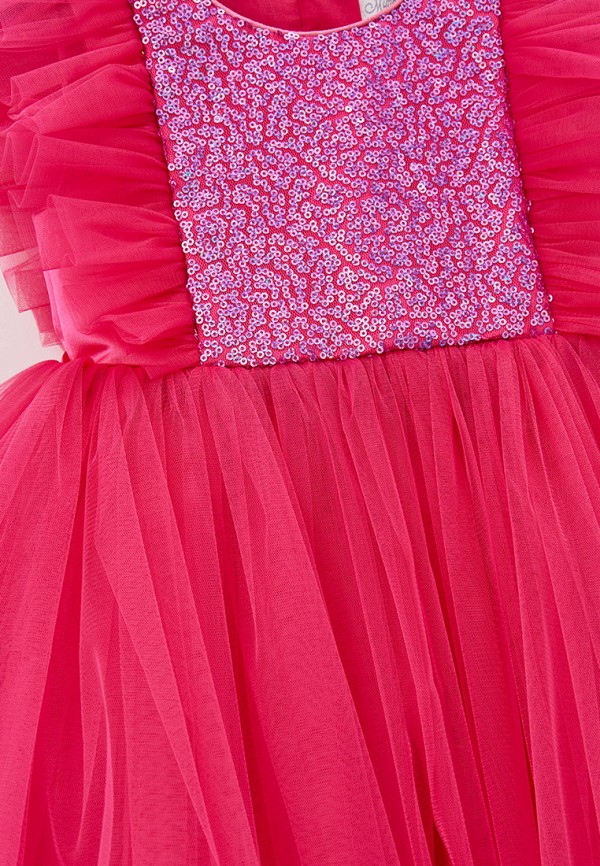 Платье Mimpi Lembut фуксия, размер 92, фото 3