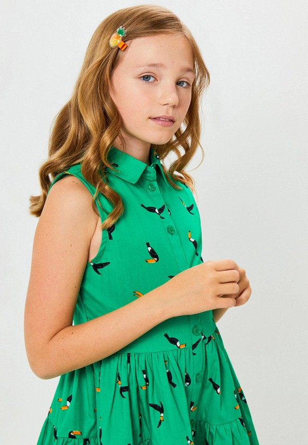 Платье Acoola бирюзовый, размер 134, фото 5