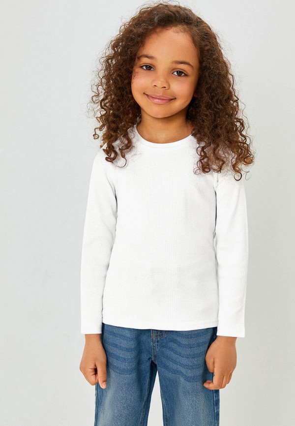 Лонгслив Acoola белый, размер 110, фото 4