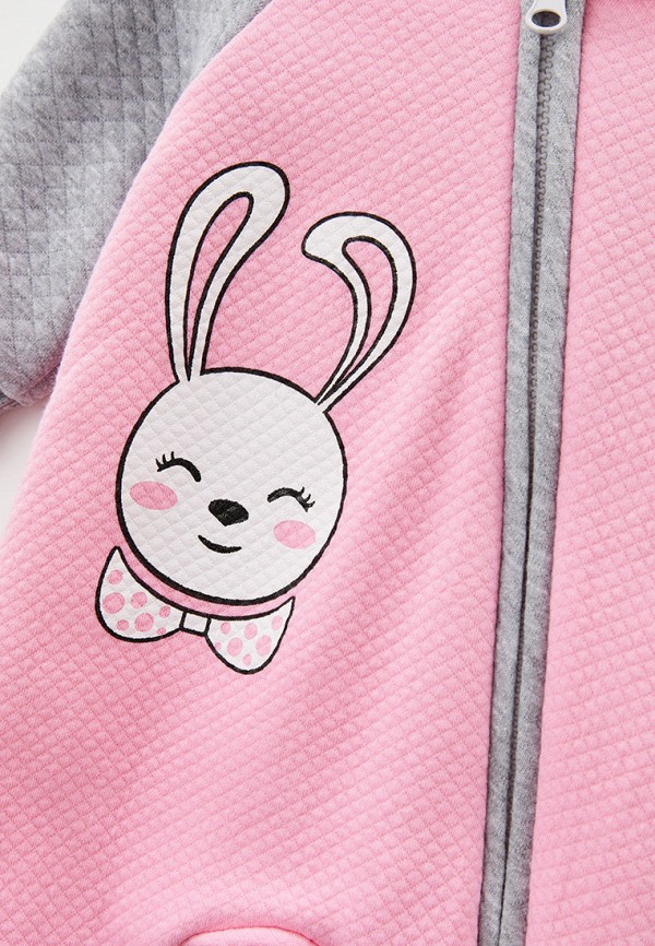 Комбинезон Лапушка розовый, размер 62, фото 3