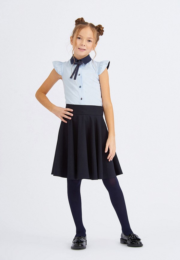 Блуза Smena голубой, размер 140, фото 4