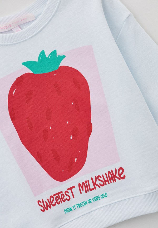 Свитшот Modis белый, размер 122, фото 3