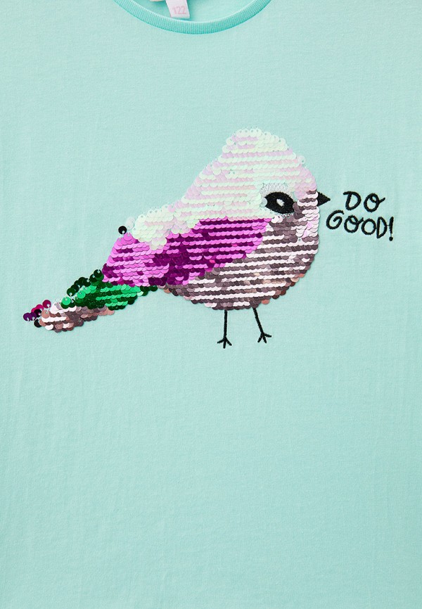 Лонгслив Modis голубой, размер 104, фото 3