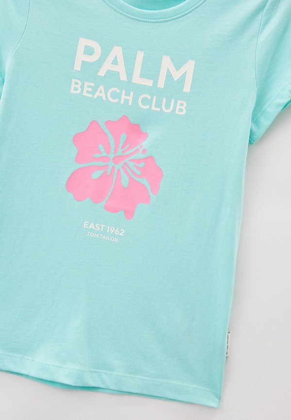 Футболка Tom Tailor бирюзовый, размер 152, фото 3