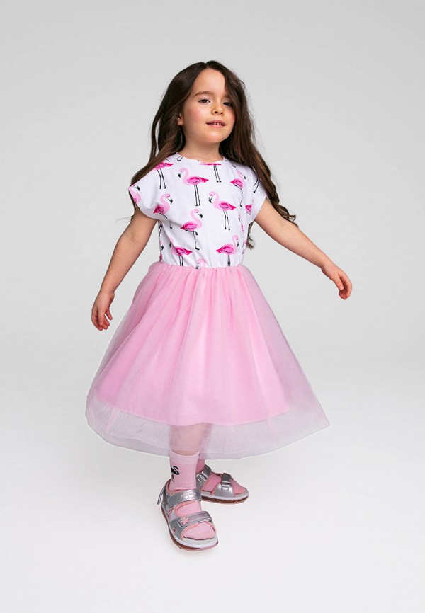 Платье PlayToday розовый, размер 122, фото 5