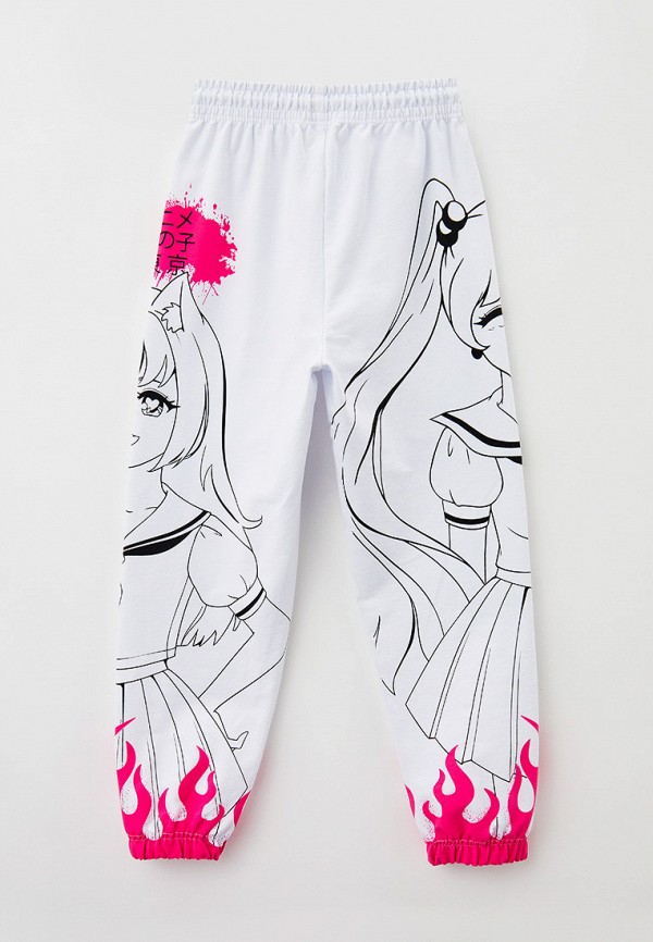 Брюки спортивные Crazy Getup белый, размер 158, фото 2