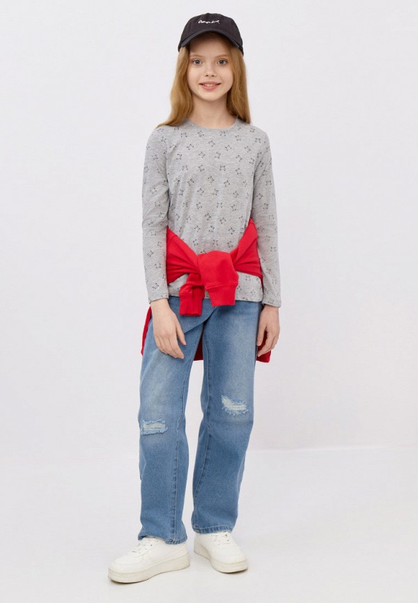 Лонгслив Modis серый, размер 140, фото 5