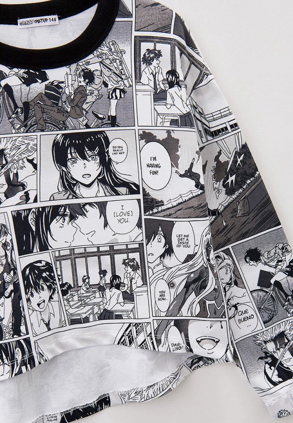 Свитшот Crazy Getup серый, размер 164, фото 3