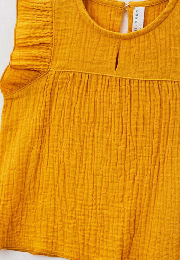 Блуза Ete Children желтый, размер 122, фото 3