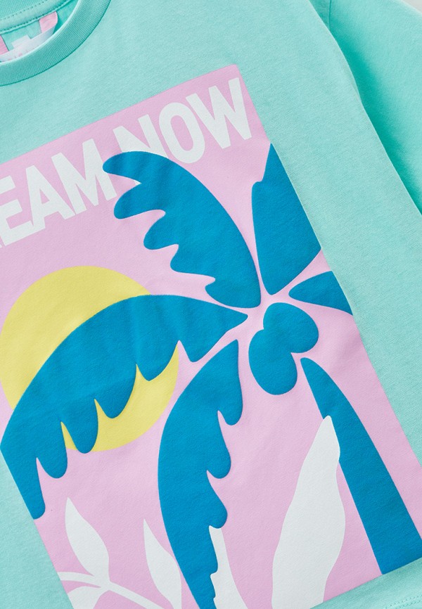 Футболка Modis бирюзовый, размер 146, фото 3