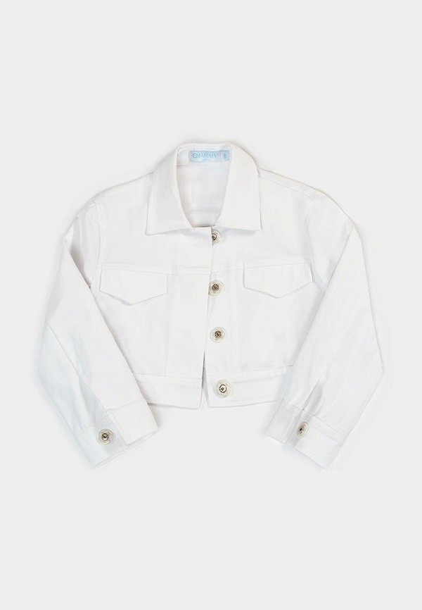 Куртка для девочки джинсовая Charmy White 