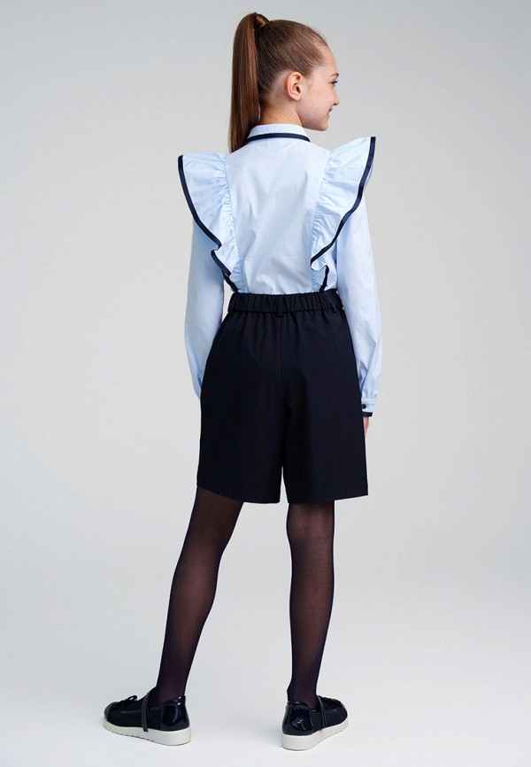 Блуза PlayToday голубой, размер 152, фото 6