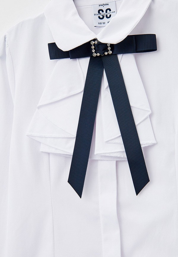 Блуза PlayToday белый, размер 140, фото 3