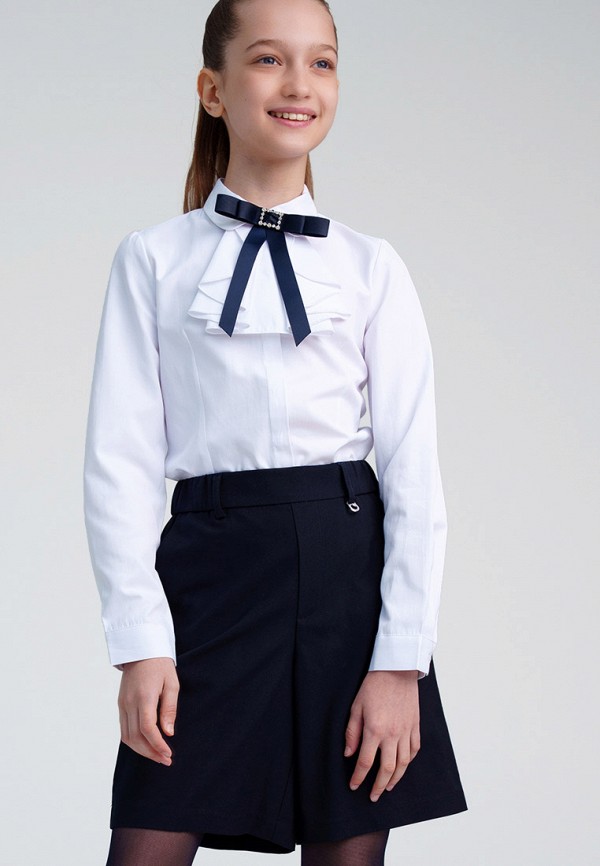 Блуза PlayToday белый, размер 140, фото 5