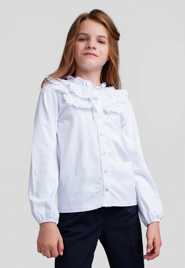 Блуза PlayToday белый, размер 164, фото 4