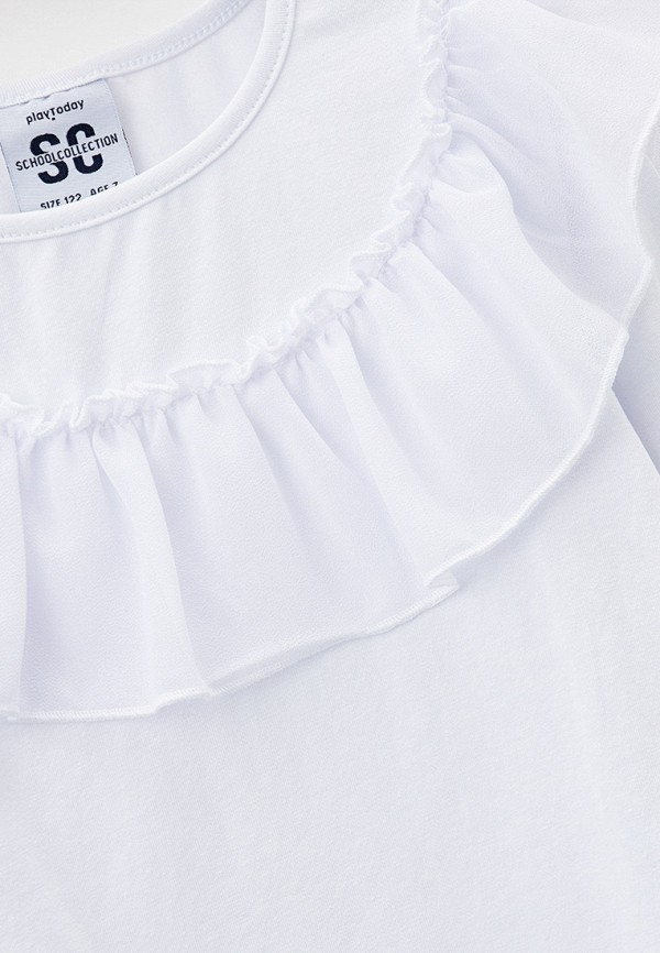 Лонгслив PlayToday белый, размер 164, фото 3